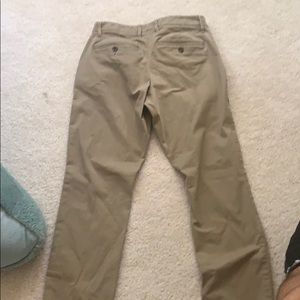 Tan khakis